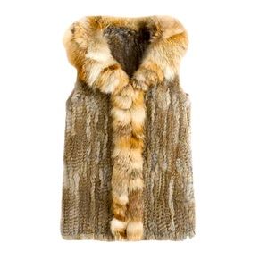 Mirabelle Paris/New York Rabbit Fur Vest size S
